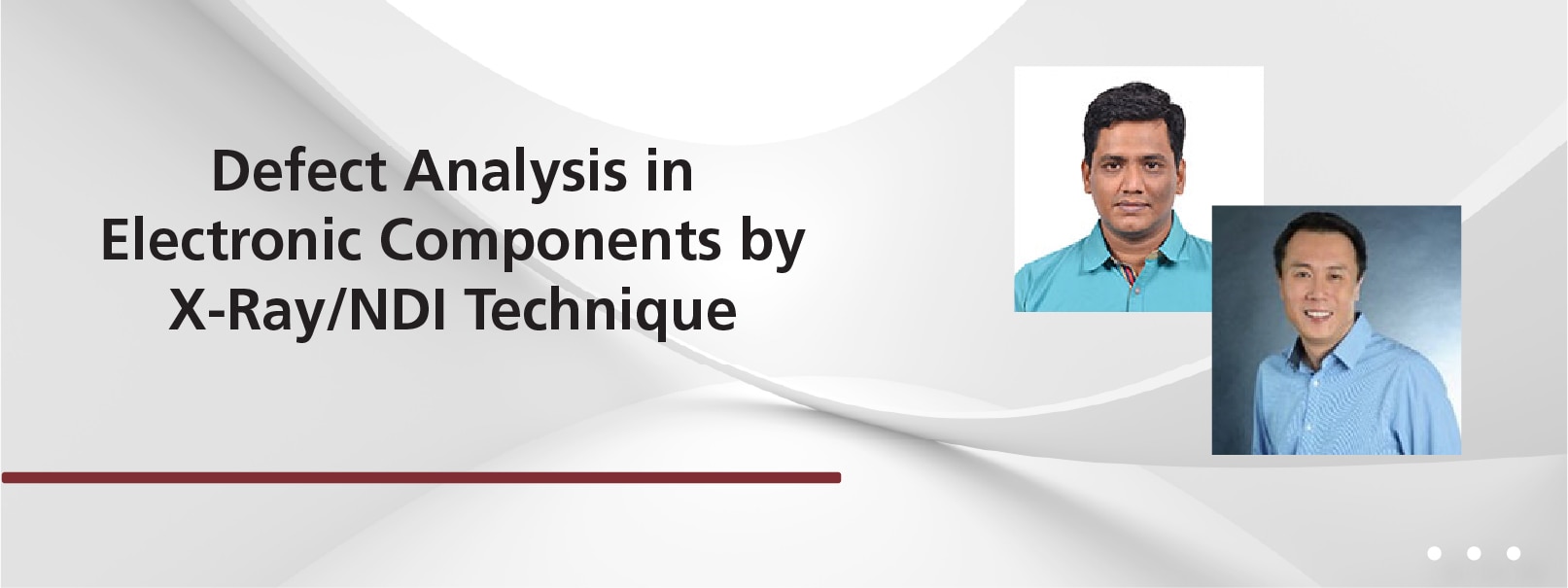 Defect Analysis In Electronic Components By X-Ray/NDI Technique