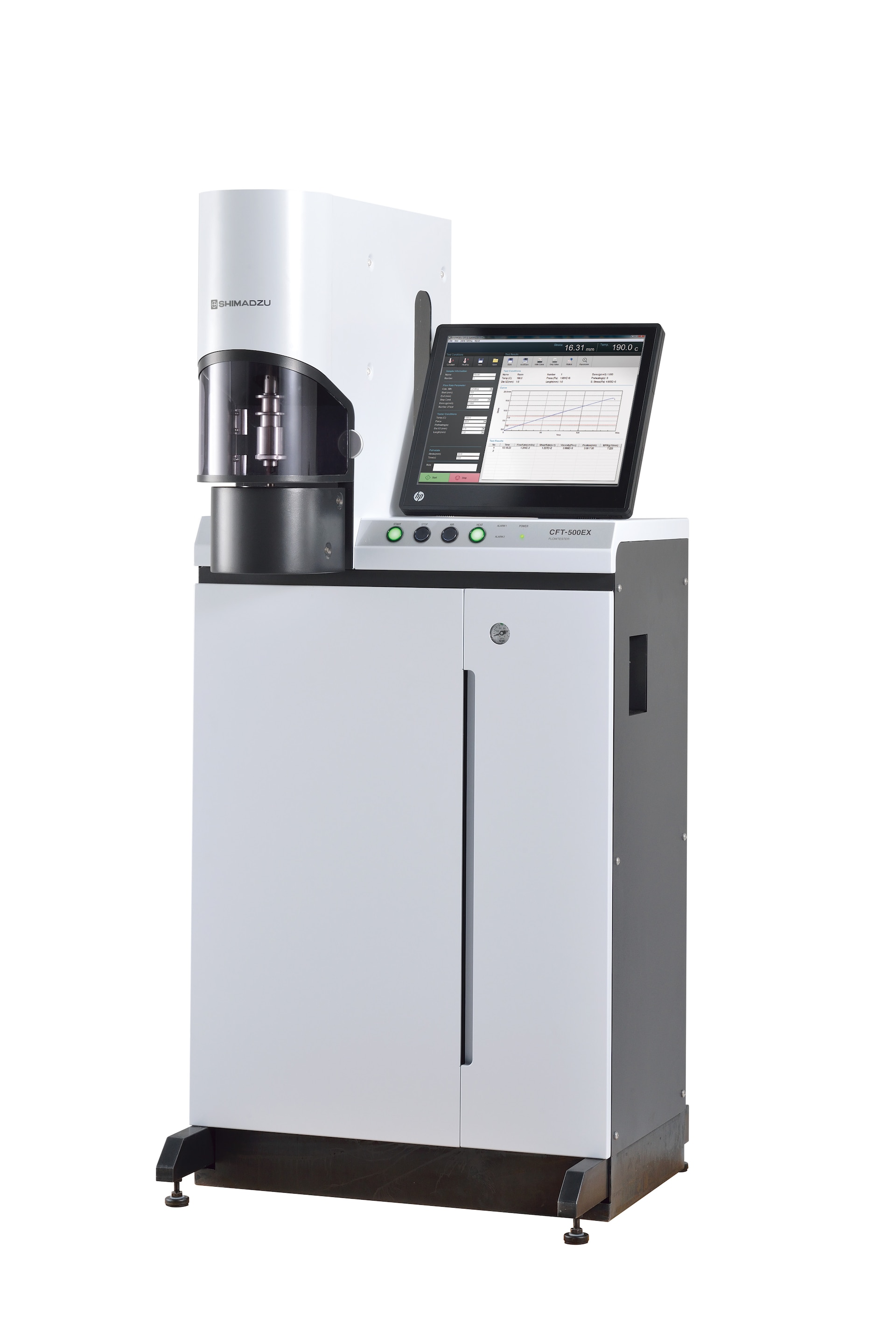 Capillary Rheometer Flowtester | Shimadzu