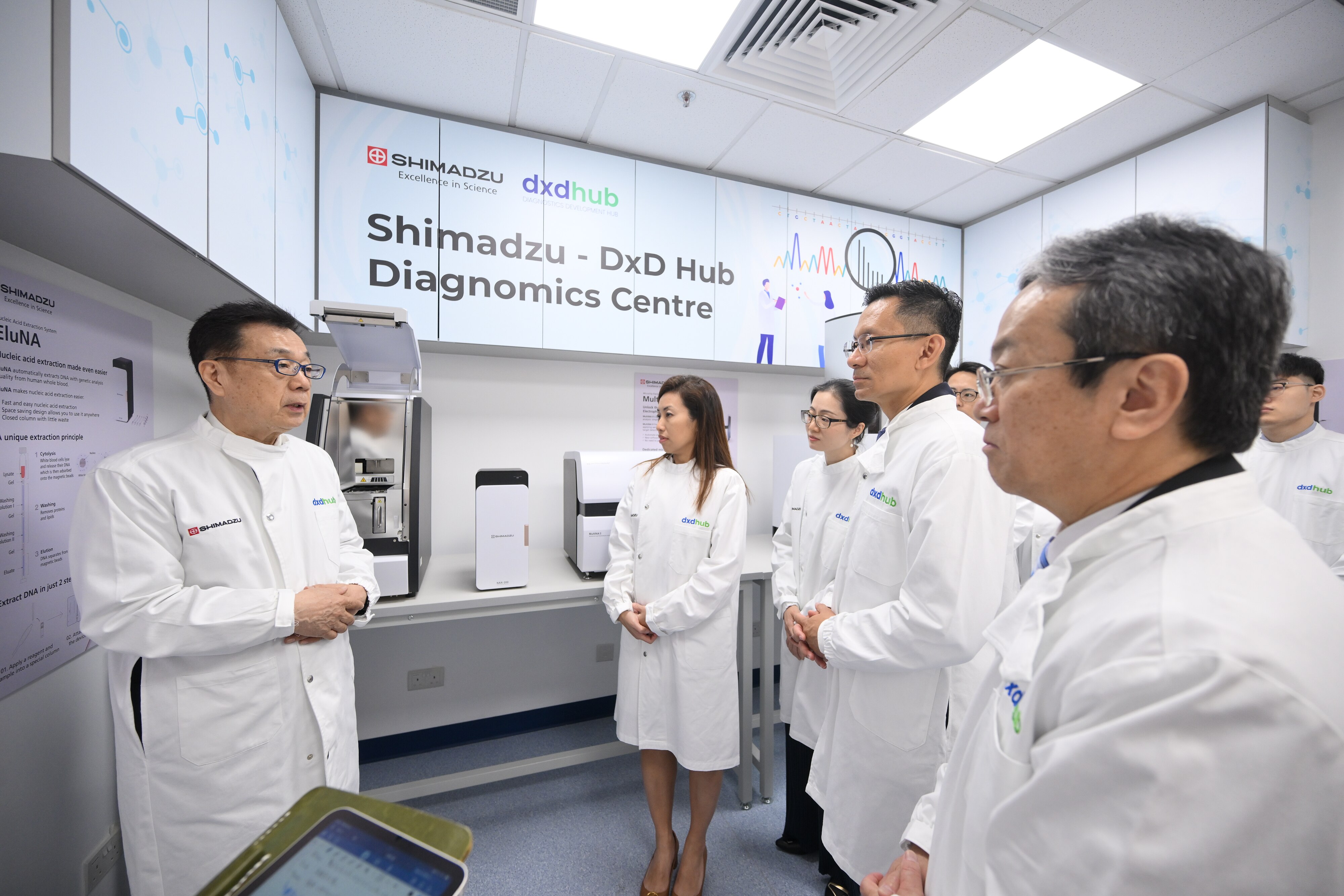 Launch Of Shimadzu–DxD Hub Diagnomics Centre