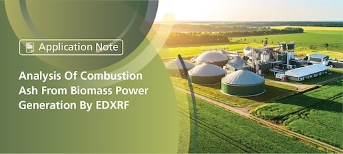 Analysis Of Combustion Ash From Biomass Power Generation By EDXRF | Shimadzu