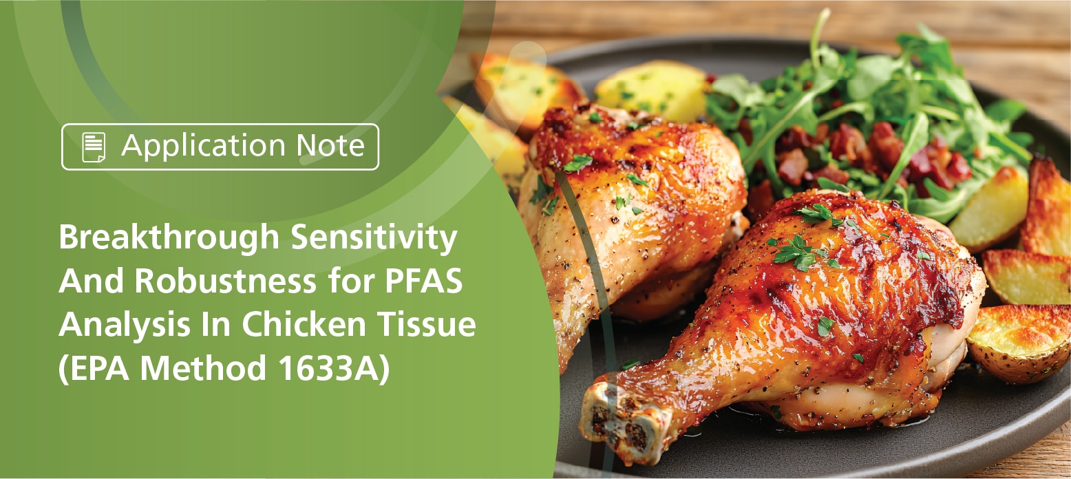 Breakthrough Sensitivity and Robustness for PFAS Analysis in Chicken Tissue for EPA Method 1633A
