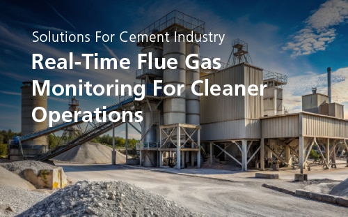 Solutions For Cement Industry Real-Time Flue Gas Monitoring | Shimadzu