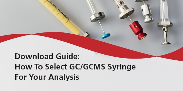 How To Select The Right GC/GCMS Syringe | Shimadzu
