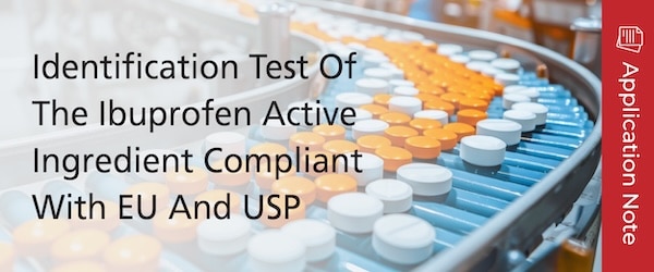 Identification Test Of The Ibuprofen Active Ingredient Compliant With EU And USP | Shimadzu