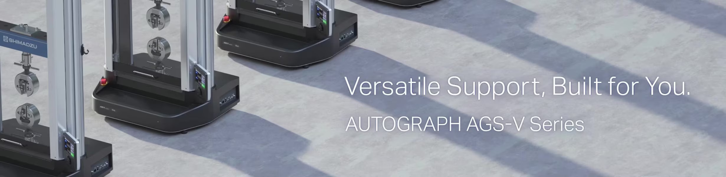 Tabletop Precision Universal Testing Machines - AUTOGRAPH AGS-V Series | Shimadzu