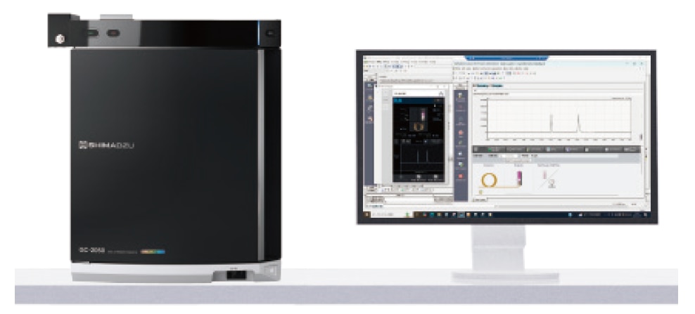 Easy Operation With LabSolutions And Remote Display
