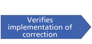 Verifies Implementation Of Correction
