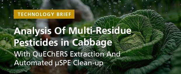 Analysis Of Multi-Residue Pesticides In Cabbage