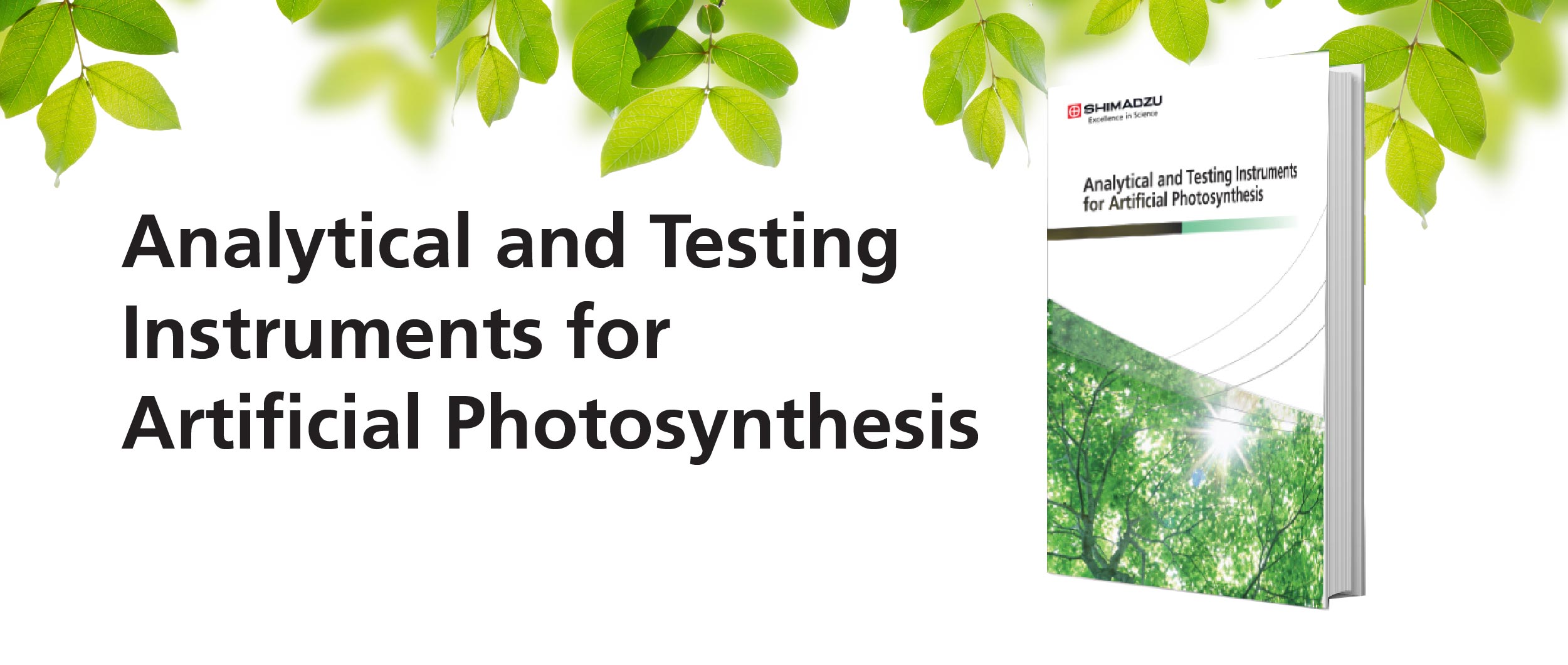 Analytical and Testing Instruments for Artificial Photosynthesis