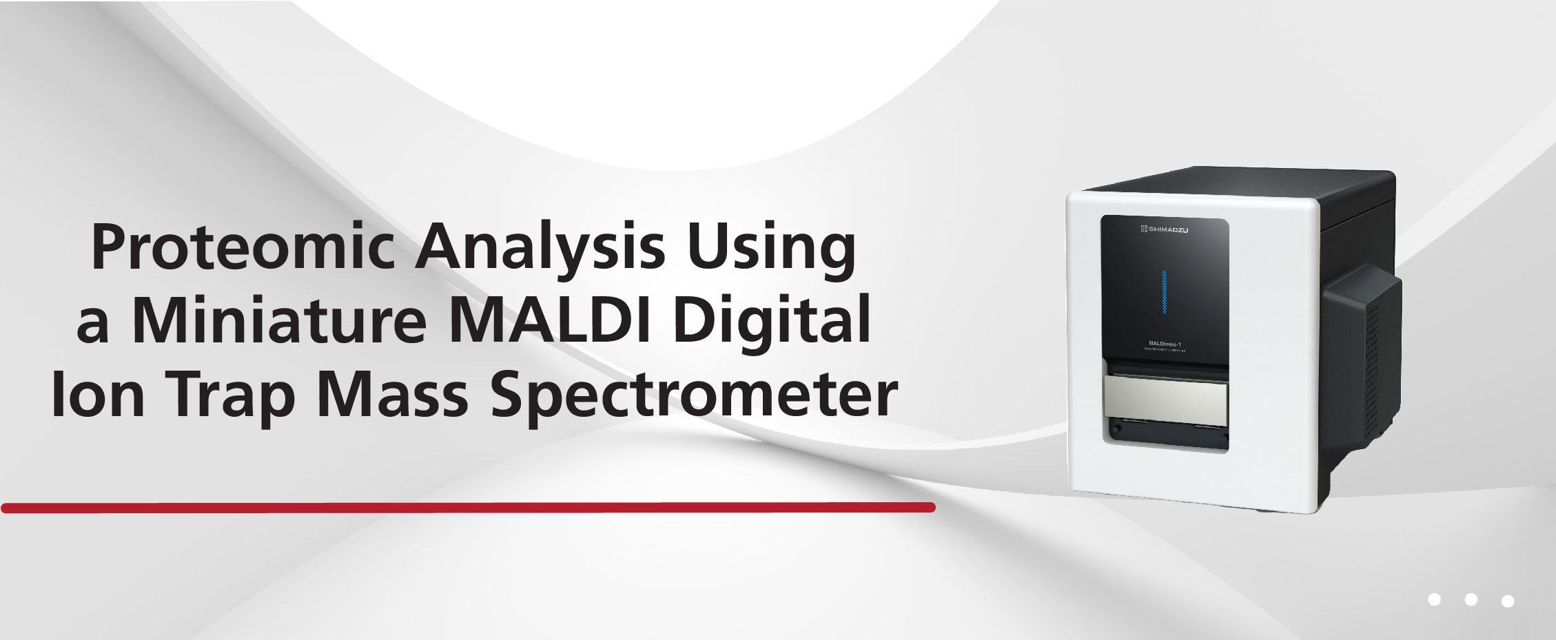 Proteomic Analysis Using a Miniature MALDI Digital Ion Trap Mass Spectrometer