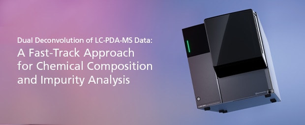 Dual Deconvolution of LC-PDA-MS Data