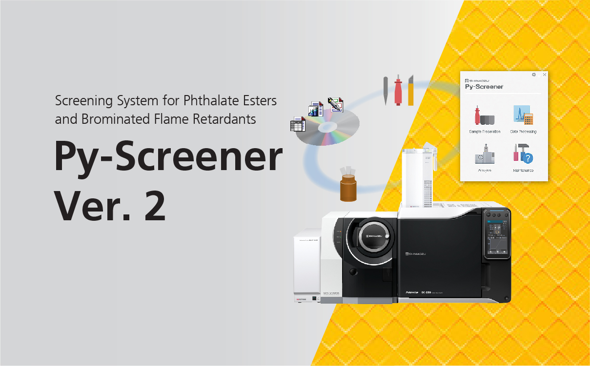Py-Screener Ver. 2, Screening System for Phthalate Esters and Brominated Flame Retardants