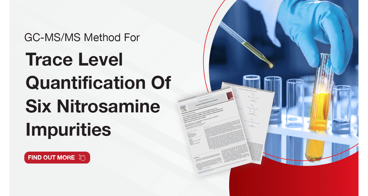 GC-MS/MS Method For Trace Level Quantification Of Six Nitrosamine Impurities