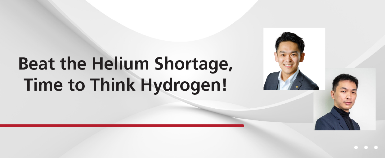 Beat the Helium Shortage, Time to Think Hydrogen!