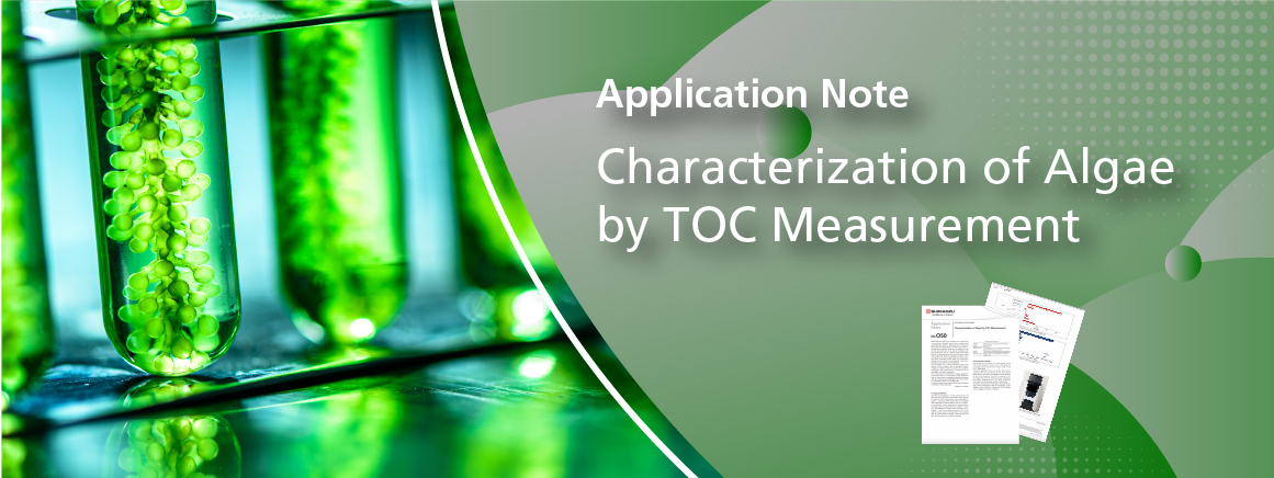 Characterisation of Algae by TOC Measurement