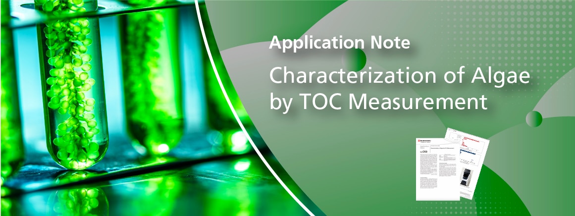 Characterisation of Algae by TOC Measurement