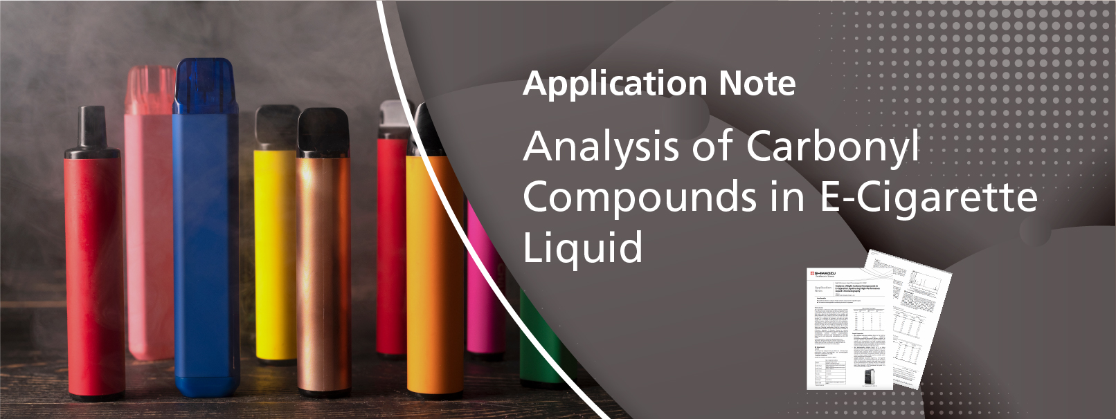 Analysis of Carbonyl Compounds in E-Cigarette Liquid