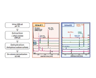 On-Column Derivatization GC-MS System