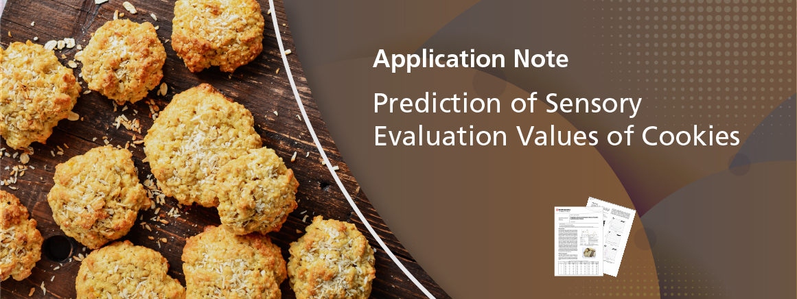 Prediction of Sensory Evaluation Values of Cookies