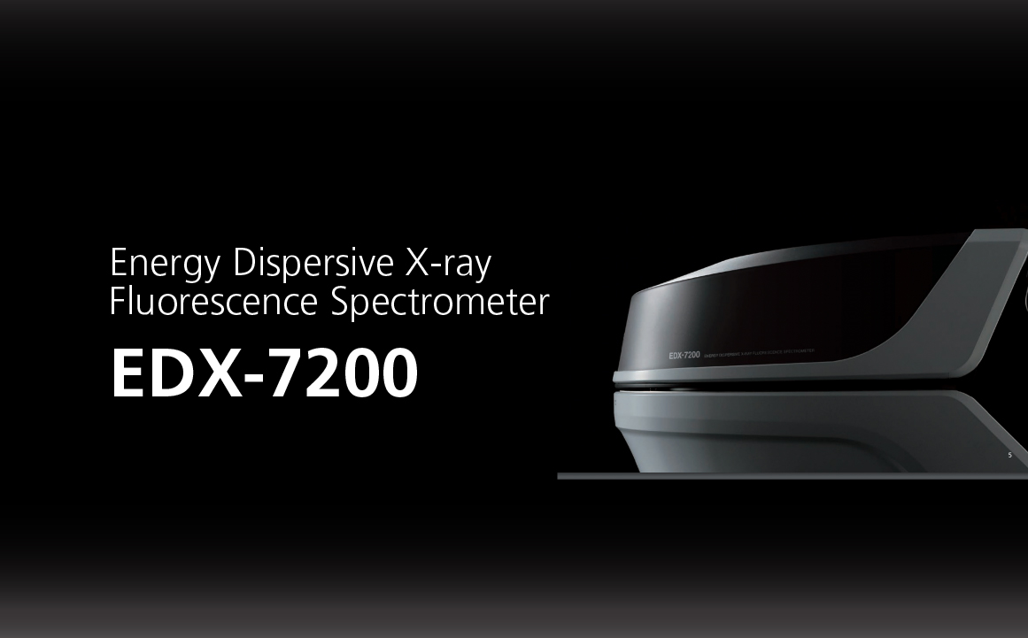 Energy Dispersive X-ray Fluorescence Spectrometer, EDX-7200