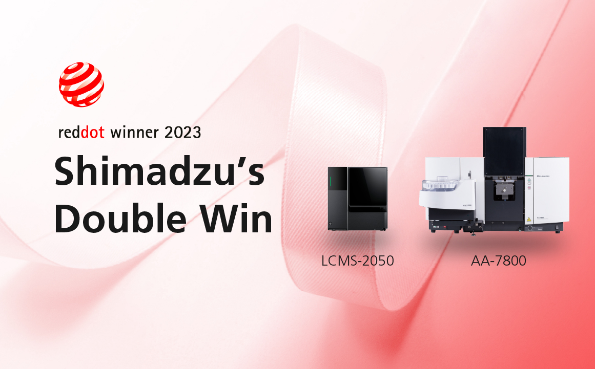 Reddot Winner 2023, Shimadzu's Double Win