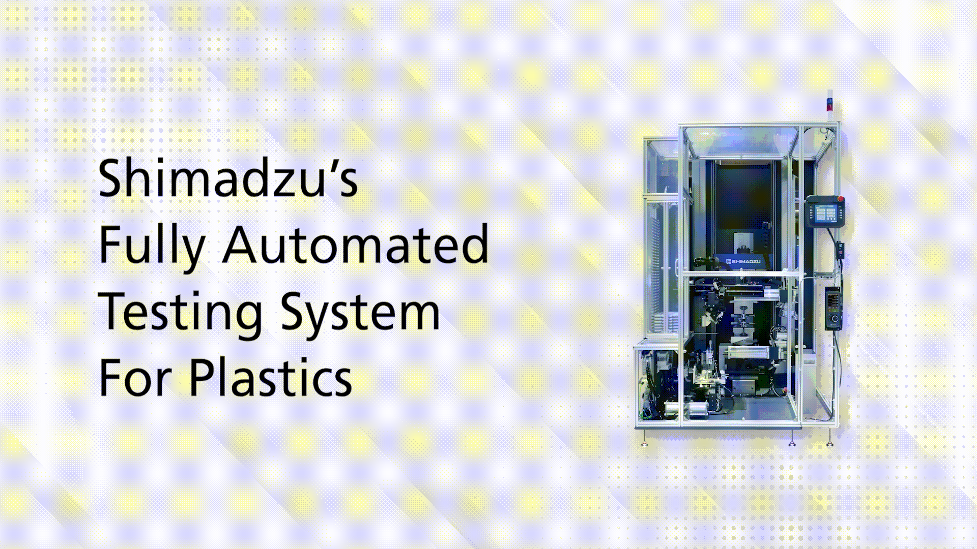 Shimadzu's Fully Automated Testing System for Plastic