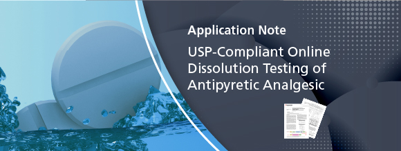 USP-Compliant Online Dissolution Testing of Antipyretic Analgesic