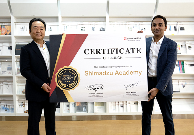 Shimadzu Academy Launch