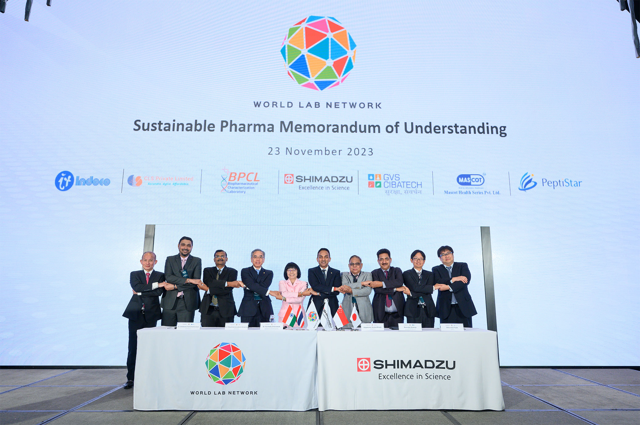 World Lab Network Signing Ceremony