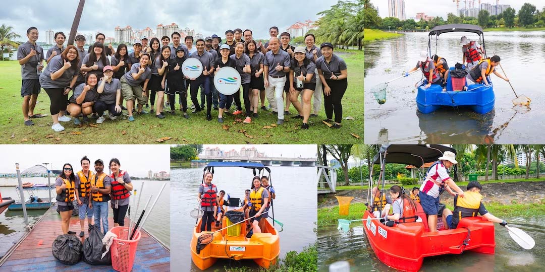 Waterway Cleanup At Kallang Riverside | Shimadzu