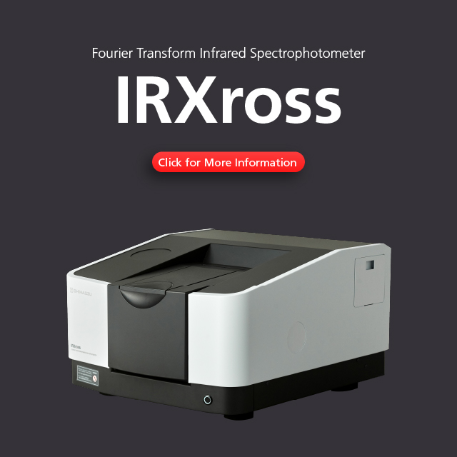 IRXross, Fourier Transform Infrared Spectrophotometer