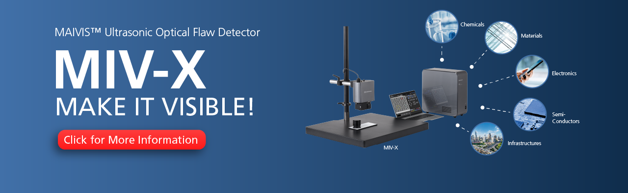 MAIVIS™ Ultrasonic Optical Flaw Detector: MIV-X